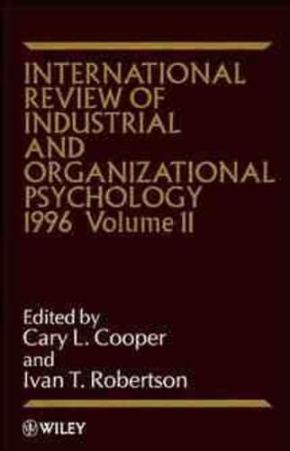 International Review of Industrial and Organizational Psychology