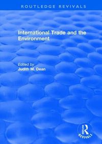 Cover image for International Trade and the Environment