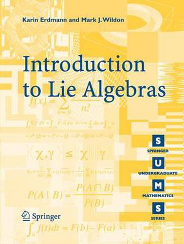 Cover image for Introduction to Lie Algebras