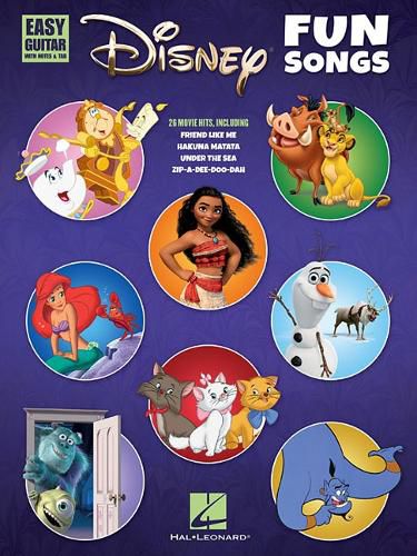 Cover image for Disney Fun Songs for Easy Guitar