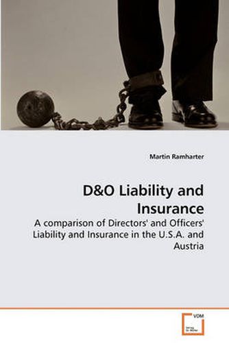 Cover image for D&O Liability and Insurance