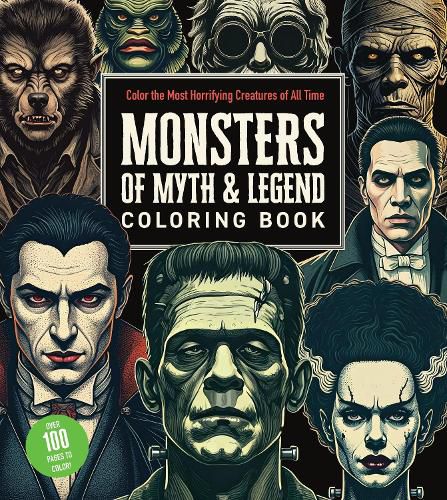 Cover image for Monsters of Myth and Legend Coloring Book