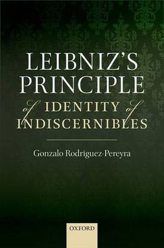 Cover image for Leibniz's Principle of Identity of Indiscernibles