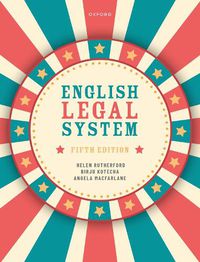 Cover image for English Legal System