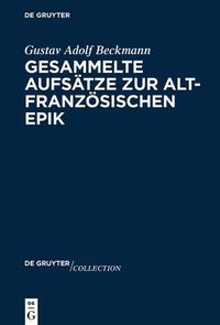 Cover image for Gesammelte Aufsatze Zur Altfranzoesischen Epik