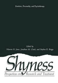 Cover image for Shyness: Perspectives on Research and Treatment