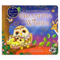 Cover image for Recordable Keepsake: Grandma Wishes