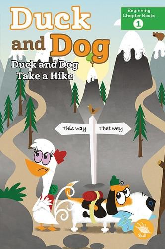 Cover image for Duck and Dog Take a Hike