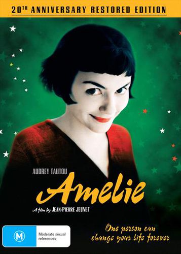 Amelie 20th Anniversary Dvd