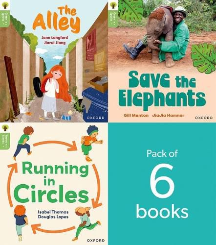 Cover image for Oxford Reading Tree Green Sparks: Level 6 LEVEL 6 PACK of 6