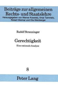 Cover image for Gerechtigkeit: Eine Rationale Analyse