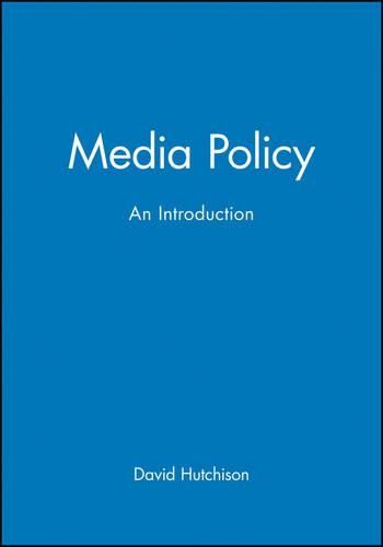 Cover image for Media Policy: An Introduction