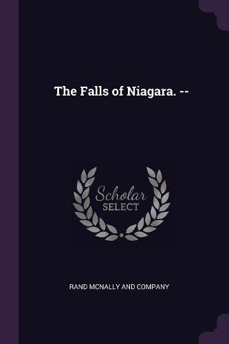 Cover image for The Falls of Niagara. --