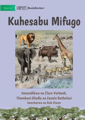 Cover image for Counting Animals - Kuhesabu Mifugo