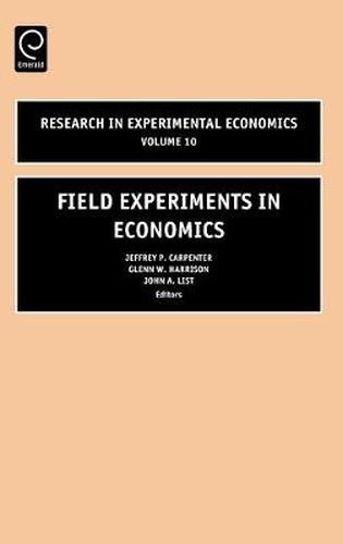 Cover image for Field Experiments in Economics