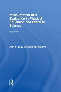 Cover image for Measurement and Evaluation in Physical Education and Exercise Science