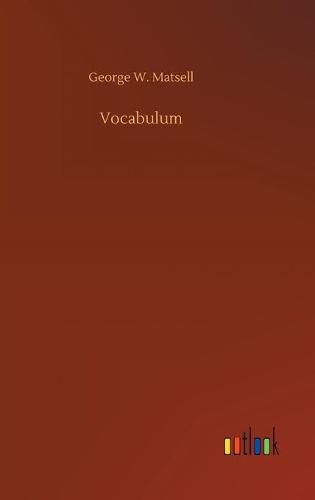 Cover image for Vocabulum