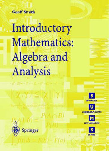 Cover image for Introductory Mathematics: Algebra and Analysis