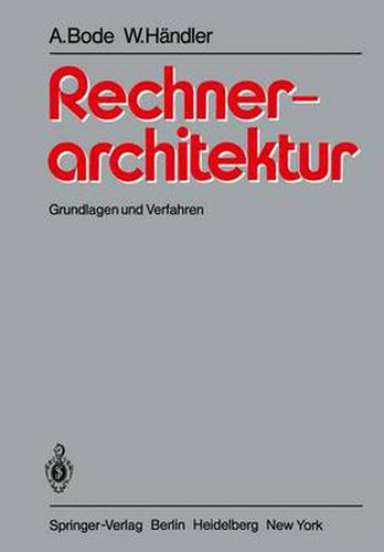 Cover image for Rechnerarchitektur