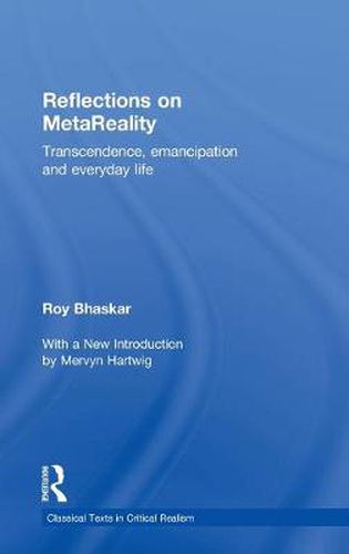 Cover image for Reflections on metaReality: Transcendence, Emancipation and Everyday Life