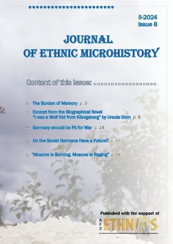 Cover image for Journal of Ethnic Microhistory