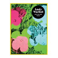 Cover image for Andy Warhol Flowers Greeting Card Puzzle