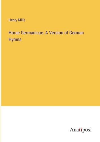 Cover image for Horae Germanicae