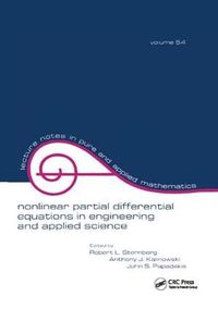 Cover image for Nonlinear Partial Differential Equations in Engineering and Applied Science