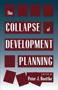 Cover image for Collapse of Development Planning