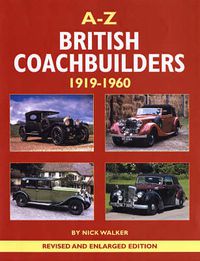 Cover image for A-Z of British Coachbuilders 1919-1960