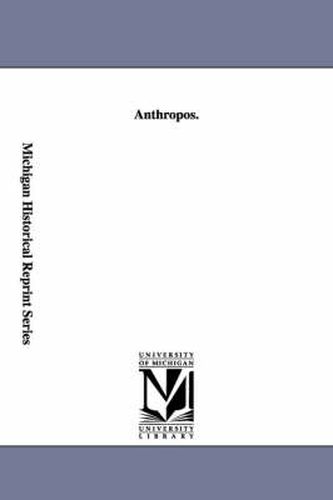 Cover image for Anthropos.