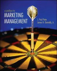 Cover image for Preface to Marketing Management