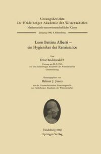 Cover image for Leon Battista Alberti - Ein Hygieniker der Renaissance