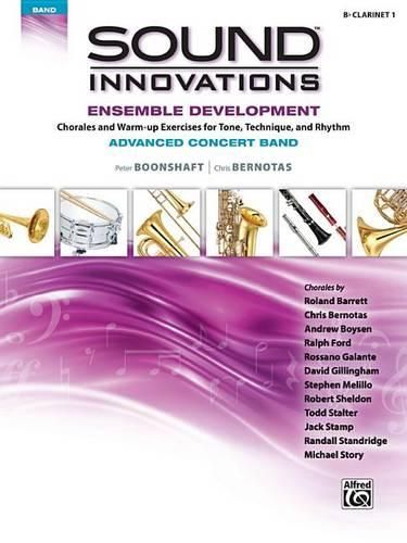 Cover image for Sound Innovations for Concert Band -- Ensemble Development for Advanced Concert Band: B-Flat Clarinet 1