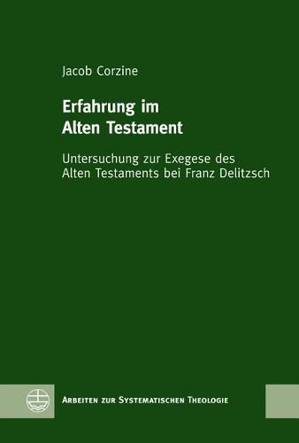 Cover image for Erfahrung Im Alten Testament: Untersuchung Zur Exegese Des Alten Testaments Bei Franz Delitzsch