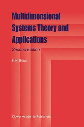 Cover image for Multidimensional Systems Theory and Applications