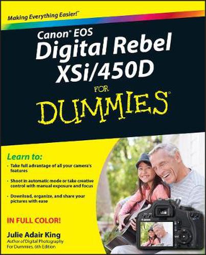 Cover image for Canon EOS Digital Rebel XSi/450D For Dummies