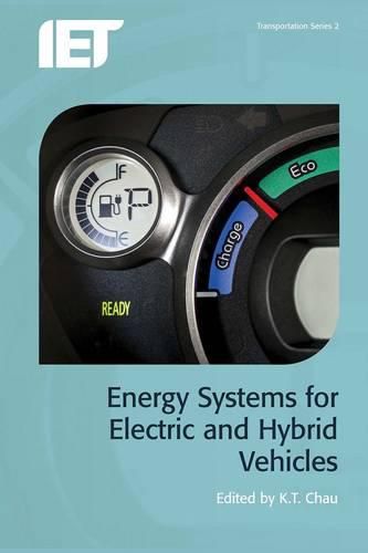 Cover image for Energy Systems for Electric and Hybrid Vehicles
