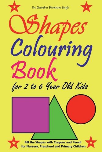 Cover image for Shapes Colouring Book for 2 to 6 Year Old Kids