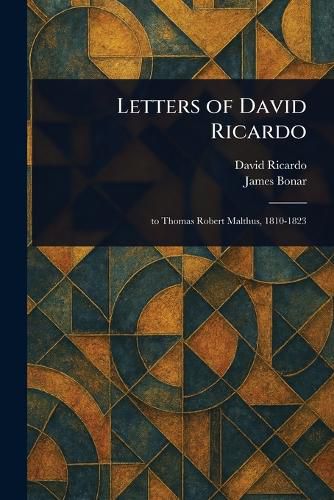 Cover image for Letters of David Ricardo