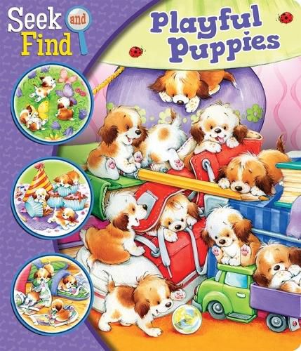 Playful Puppies: Seek and Find