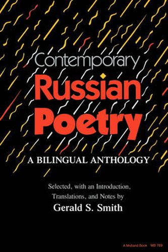 Cover image for Contemporary Russian Poetry: A Bilingual Anthology