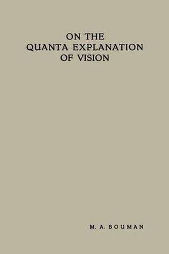 Cover image for On the Quanta Explanation of Vision