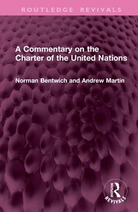Cover image for A Commentary on the Charter of the United Nations