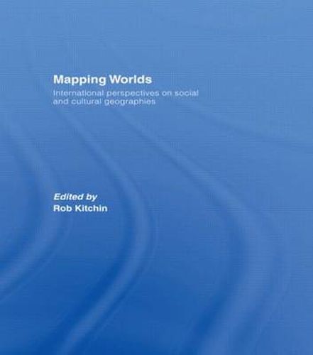 Cover image for Mapping Worlds: International Perspectives on Social and Cultural Geographies