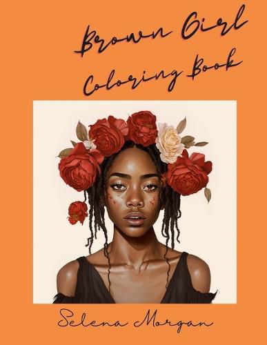 Cover image for Brown Girl Coloring Book