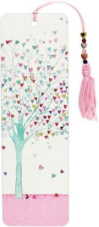 Cover image for Tree of Hearts Beaded Bookmark