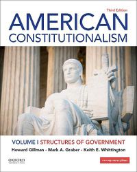 Cover image for American Constitutionalism: Volume I: Structures of Government