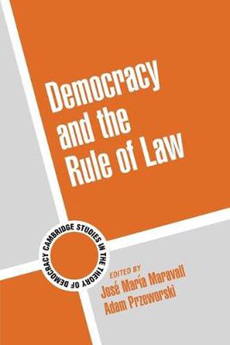 Cover image for Democracy and the Rule of Law