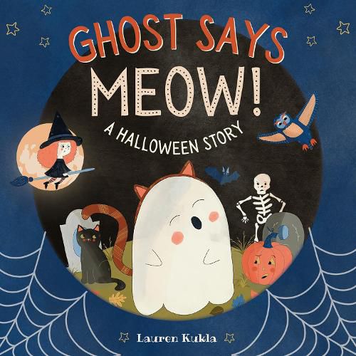 Cover image for Ghost Says Meow!